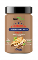 Паста Американская шоколадная арахисовая NutVill, 180г